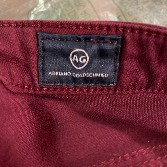 AG Adriano Goldschmied Women's Protege Vintage Jean, Plum Wine Torn, 30, NWT!!! - Picture 7 of 12